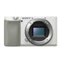 Sony Alpha a6100 24.2MP Mirrorless Camera - White Body Only
