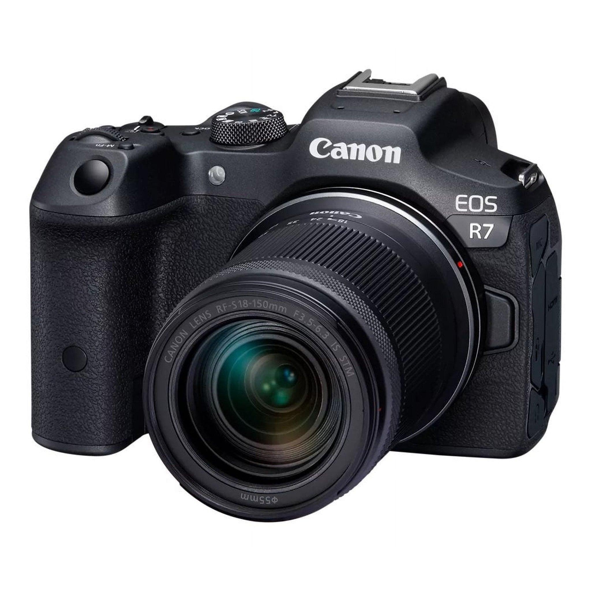 Canon EOS R7 Mirrorless Camera w/RF-S18-150mm f/3.5-6.3 is STM Lens Kit Canon