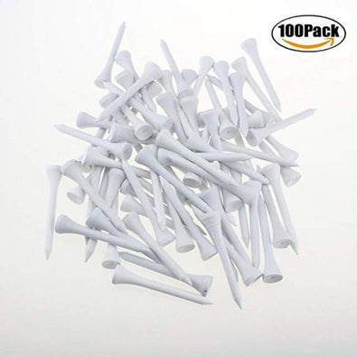 Izzo Golf Wood Tees 2 1/8 White 100 count