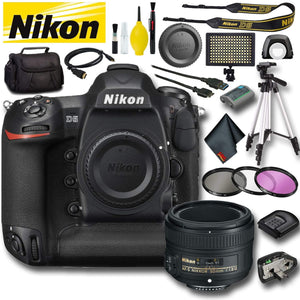 Nikon D5 DSLR Camera Dual CF Slots International Model Plus Bundle