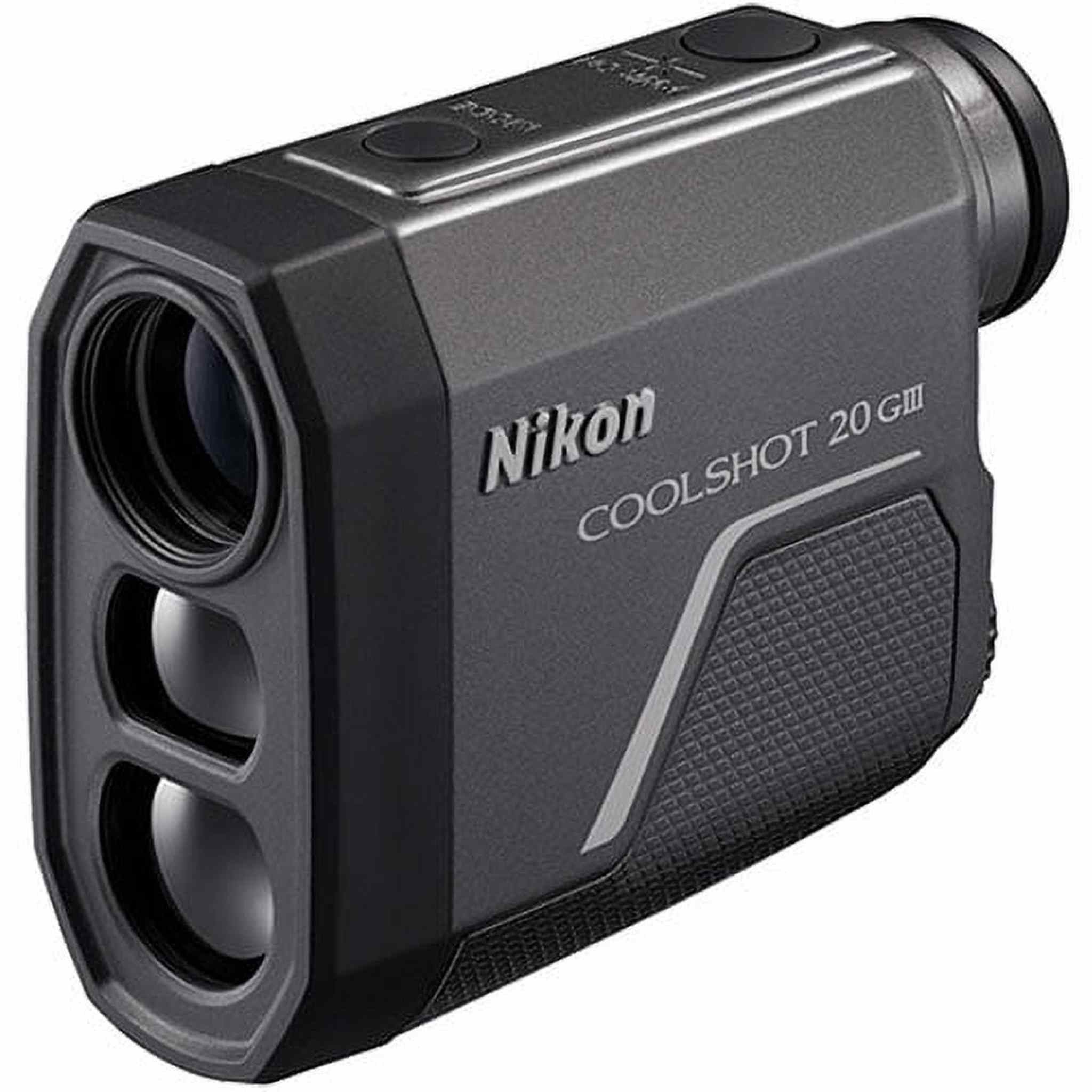 Nikon COOLSHOT 20 GIII Golf Rangefinder | Rainproof Laser rangefinder with Locked On Quake and 5 Year Warranty | Official Nikon USA Model