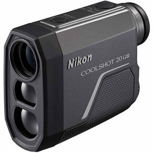 Nikon COOLSHOT 20 GIII Golf Rangefinder | Rainproof Laser rangefinder with Locked On Quake and 5 Year Warranty | Official Nikon USA Model