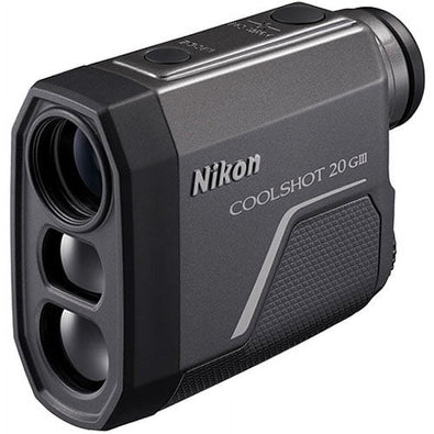 Nikon COOLSHOT 20 GIII Golf Rangefinder | Rainproof Laser rangefinder with Locked On Quake and 5 Year Warranty | Official Nikon USA Model