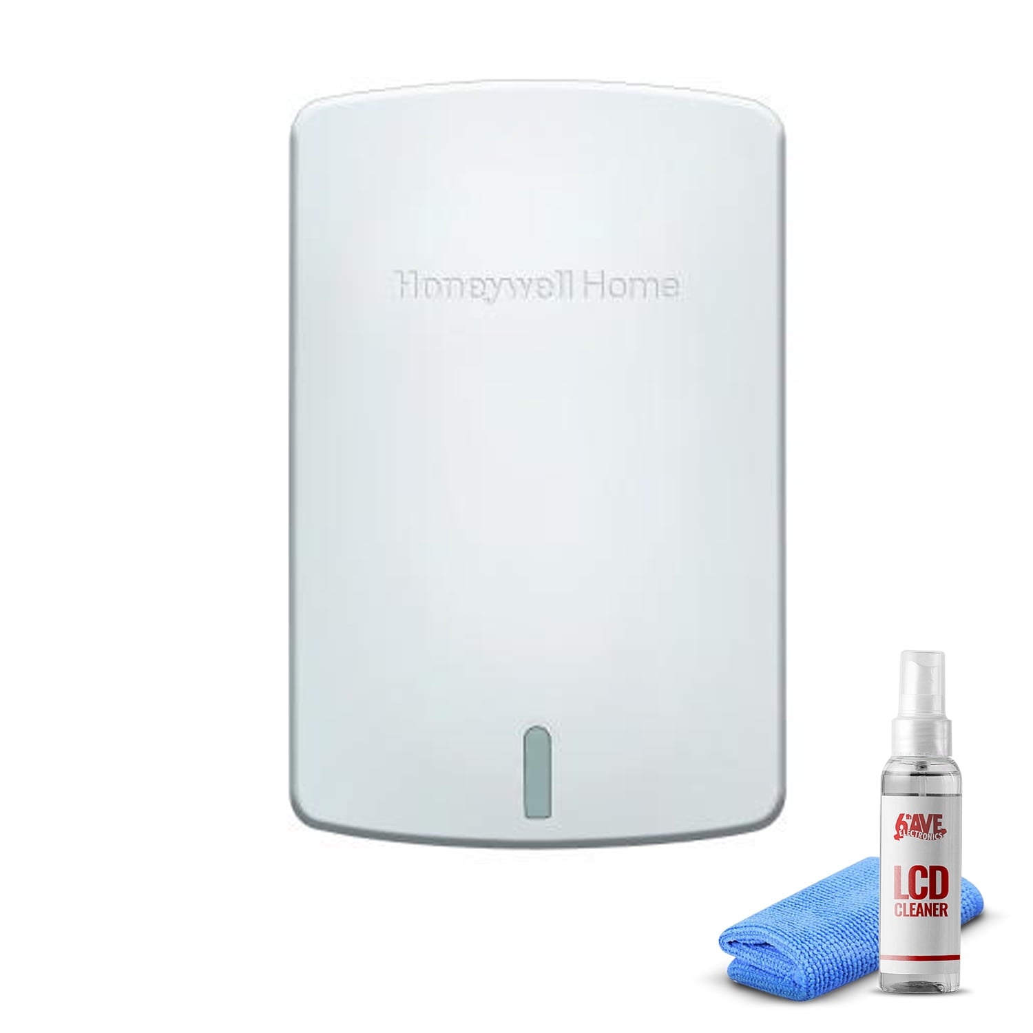 Honeywell Wireless Indoor Sensor - Artic White C7189R1004/U + LCD Cleaner