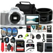 Canon EOS 250D / Rebel SL3 DSLR Camera (Body Only) + Canon Lens + More Bundle