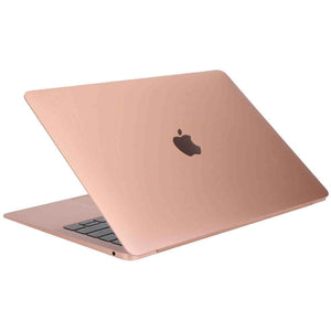 13 Inch MacBook Air w/ Retina Display 256GB SSD Late 2018, Gold MREF2LL/A Laptop Computer Best Value Bundle Includes Wireless Mouse, USB Flash Drive, and Cleaning Kit