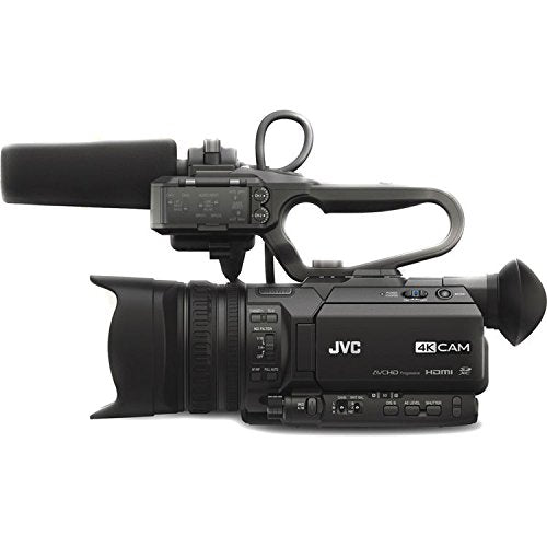 JVC GY-HM180 Ultra HD 4K Camcorder with HD-SDI (GY-HM180U) With Advanced Plus Bundle