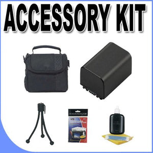 BP511 Lithium Ion Replacement Battery w/Carrying Case BigVALUEInc Accessory Saver Bundle f/Canon EOS & Powershot Cameras