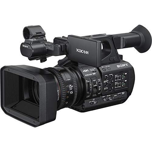 Sony PXW-Z190V 4K XDCAM Camcorder With Tripod, Padded Case, LED Light, 64GB Memory Card and More Starter Bundle