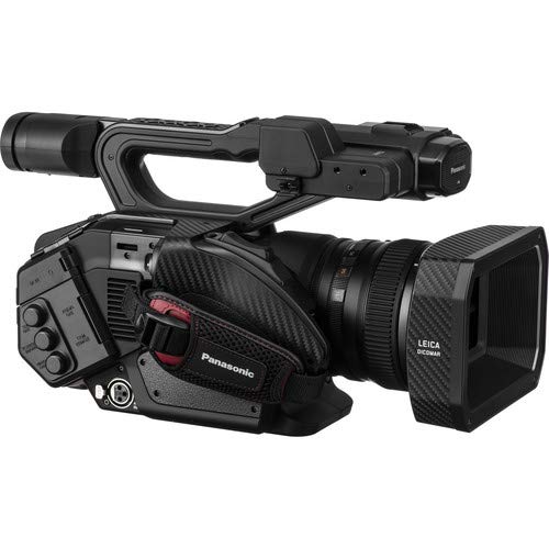 Panasonic AG-DVX200 4K Professional Camcorder AG-DVX200PJ8 W/ 64GB Memory Card, Bag, Tripod, Led Light, Sony Headphones, Mic Bundle