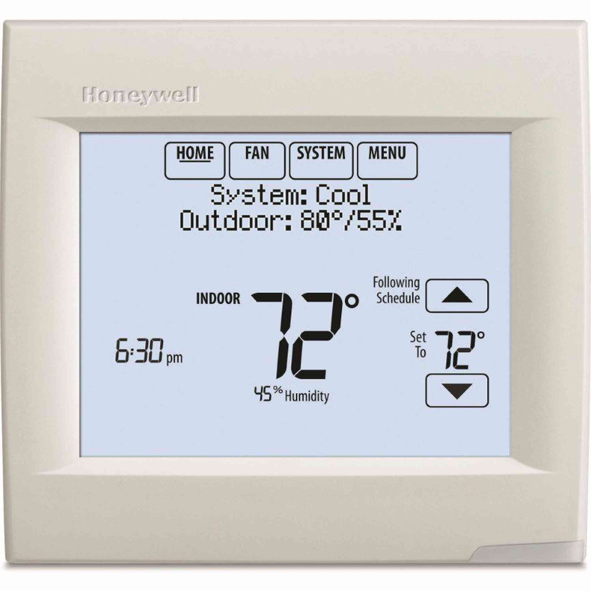 Honeywell TH8110R1008 Vision Pro 8000 Touch Screen Single Stage Thermostat