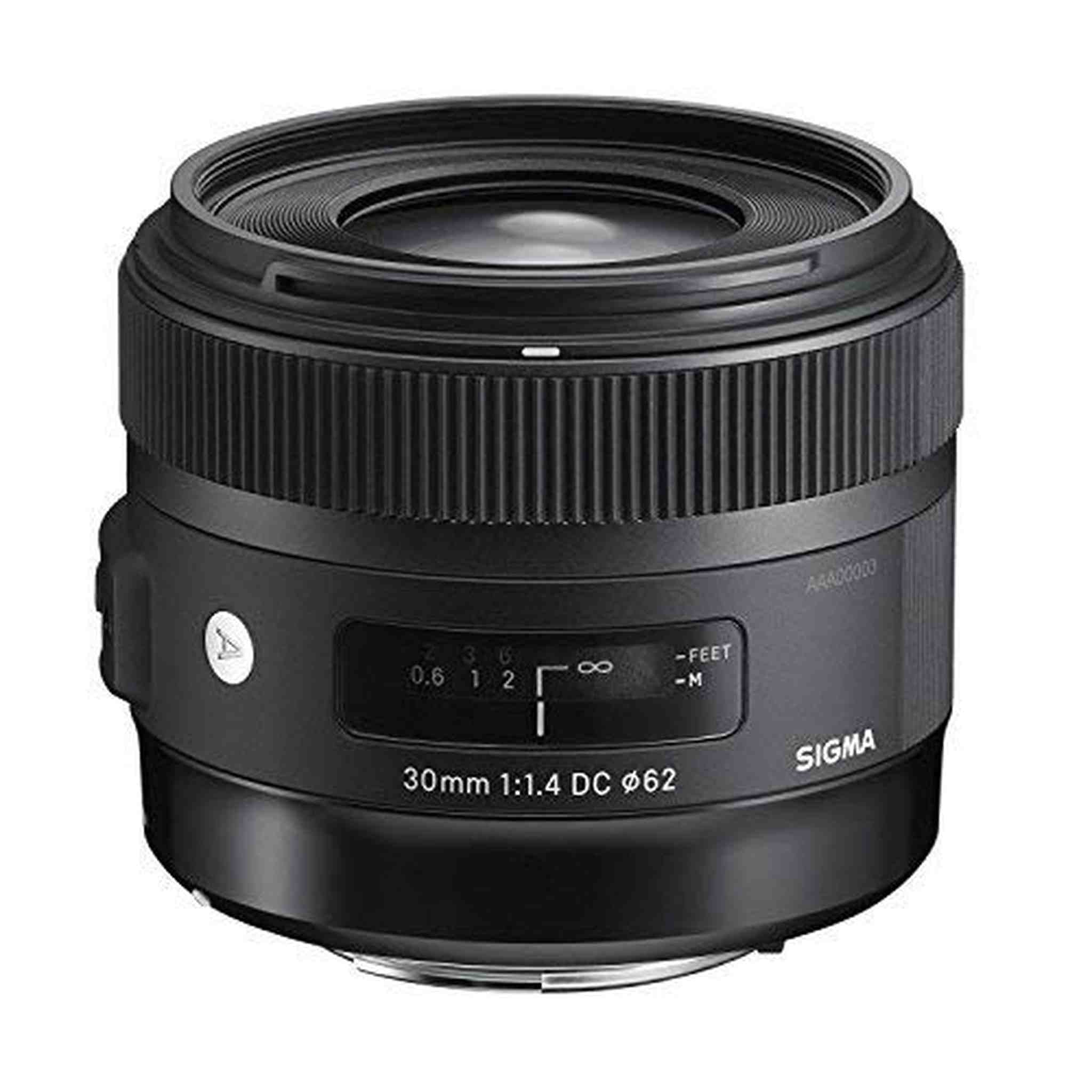 Sigma 30mm f/1.4 DC HSM Lens for Canon Digital SLR Cameras Black - International Version Sigma