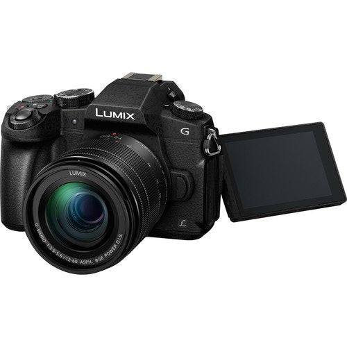 Panasonic Lumix DMC-G85 Mirrorless Micro Four Thirds Digital Camera with 12-60mm Lens Bundle with Carrying Case + LCD Sc