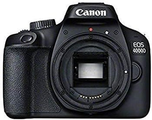 Canon EOS 4000D / Rebel T100 DSLR Camera with 18-55mm Lens + 64GB Card Ultimate Storage Bundle