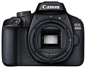 Canon EOS 4000D / Rebel T100 DSLR Camera with 18-55mm Lens + EF 75-300mm + Filter Bundle