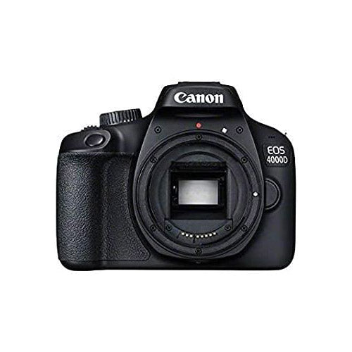 Canon EOS 4000D / Rebel T100 DSLR Camera with 18-55mm Lens Extra Battery Mountain Bundle