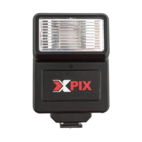 Digital Slave Flash for Digital/SLR/DSLR Mirrorless for Canon Nikon Pentax Olympus Fujifilm Panasonic Sony Camera Black