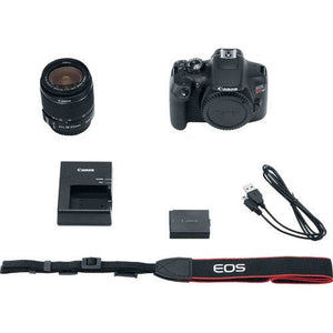 Canon EOS Rebel T6 DSLR Camera with 18-55mm Lens 1159C003 - Starter Bundle - Used Canon