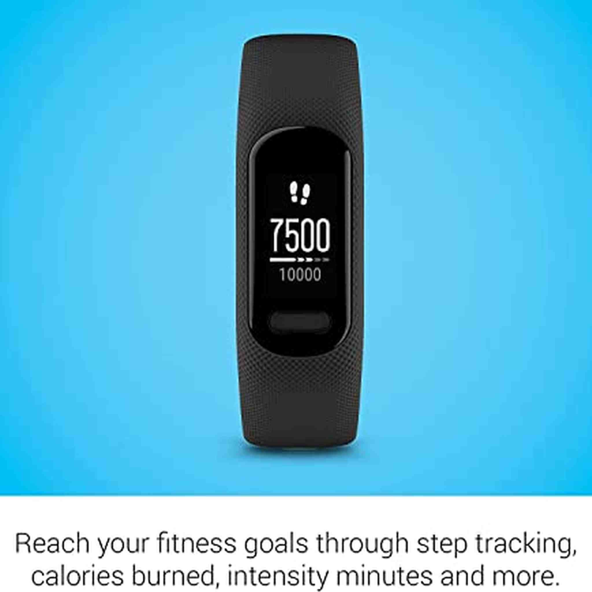 Garmin vivosmart 5, Fitness Tracker with 6Ave Accessory Bundle