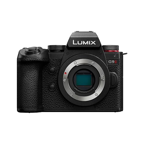 Panasonic LUMIX G9II Micro Four Thirds Camera, 25.2MP Sensor with Phase Hybrid AF, Powerful Image Stabilization, High-Speed Perfomance and Mobility with 12-60mm F2.8-4.0 Lens - DC-G9M2LK - Used Panasonic