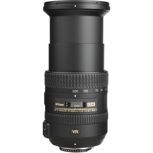 NIKON 18-200MM F/3.5-5.6G ED AF-S DX VR II Lens with Corel Mac Photo Essentials Software with Corel AfterShot Bundle