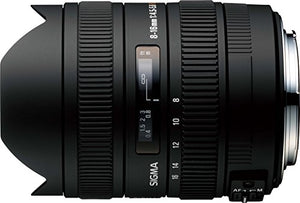 Sigma 8-16mm f/4.5-5.6 DC HSM FLD AF Ultra Wide Zoom Lens for APS-C sized Canon Digital DSLR Camera