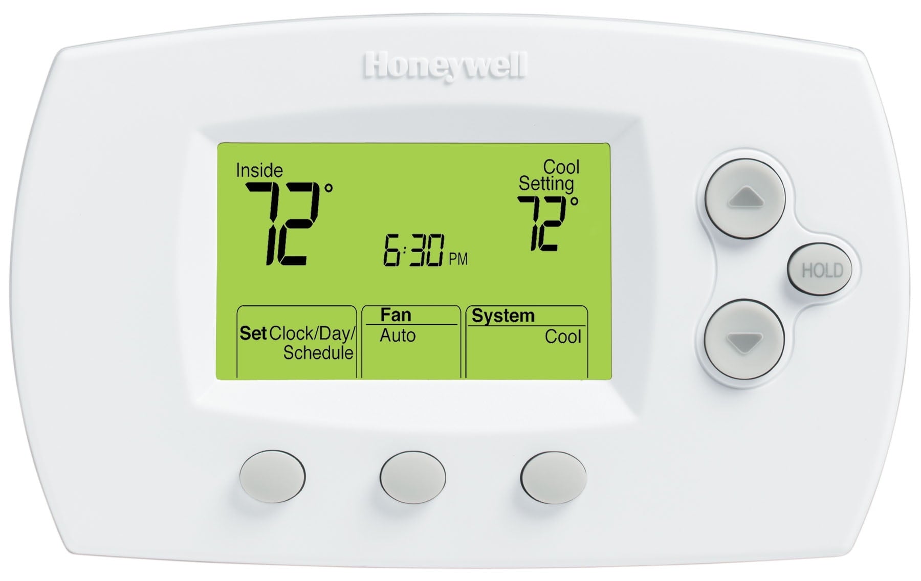 Honeywell TH6110D1021 FocusPro Programmable Digital Thermostat