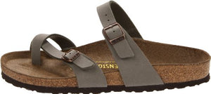 Birkenstock Women's Mayari Sandal, Stone, 38 R EU, 7-7.5 M US