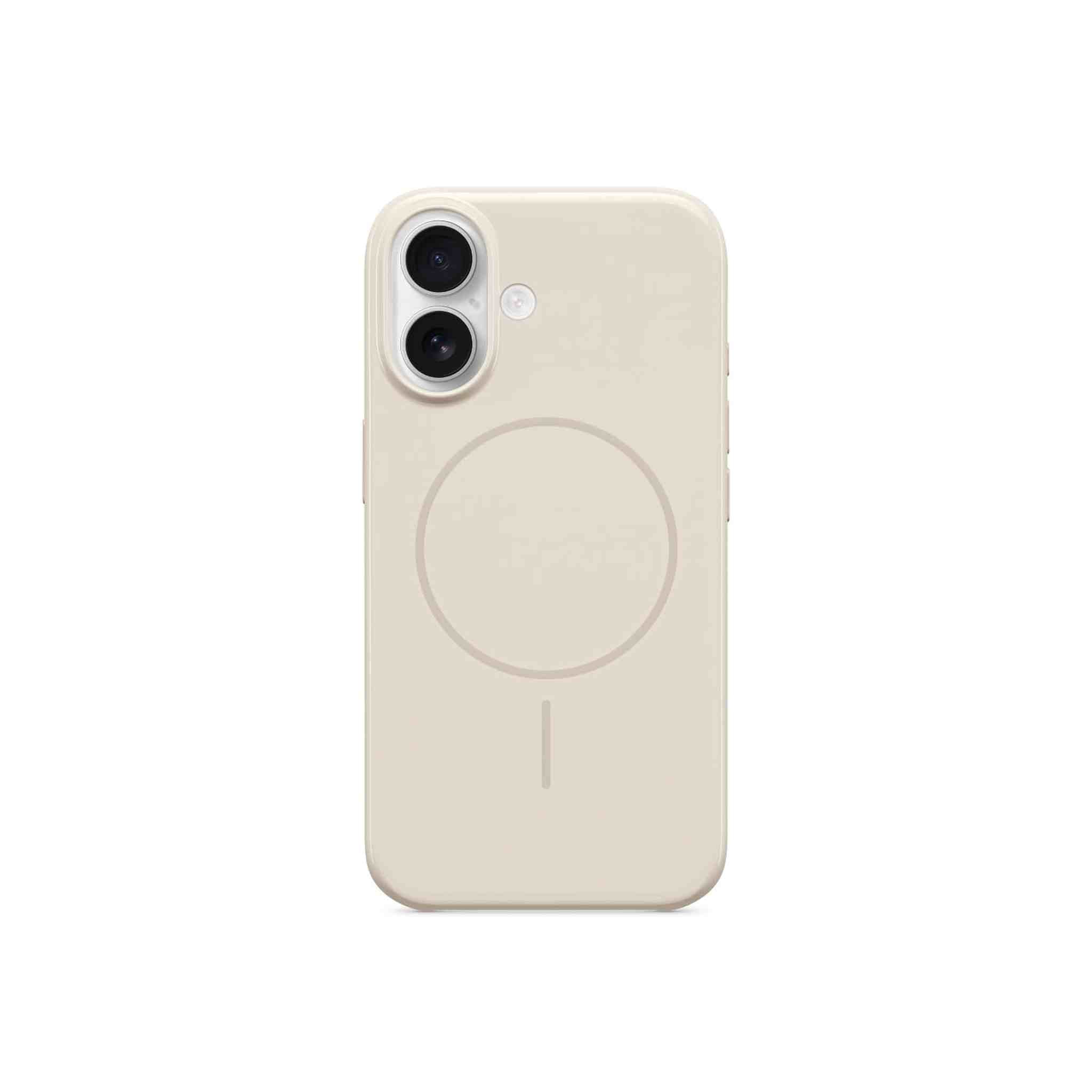 Beats iPhone 16 Case with MagSafe and Camera Control, Scratch-Resistant Protective Cover, Slim Fit, Microfiber Lining - Summit Stone