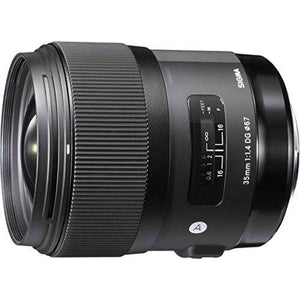 Sigma 35mm F1.4 ART DG HSM Lens for Canon Certified Refurbished - Reconditioned Sigma
