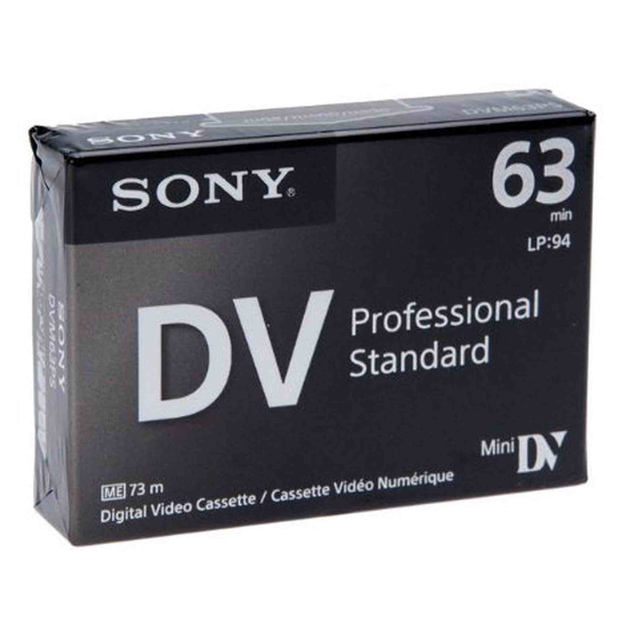 Mini DVC PROSUMER 63 MIN Tape