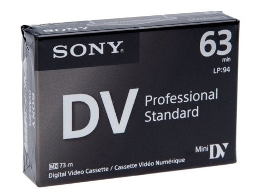 Mini DVC PROSUMER 63 MIN Tape
