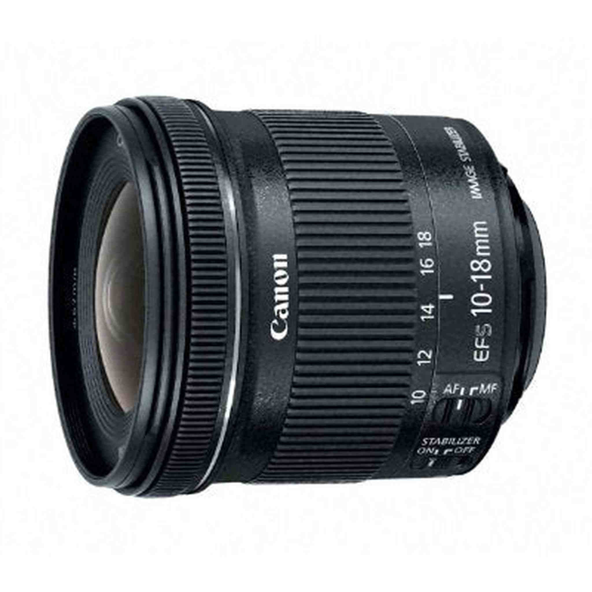 Canon EF-S 10-18mm f/4.5-5.6 IS STM Lens - Reconditioned Canon