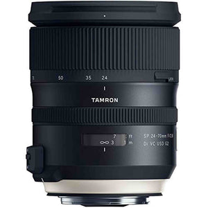 Tamron SP 24-70mm f/2.8 Di VC USD G2 Lens for Canon EF - Deluxe Bundle