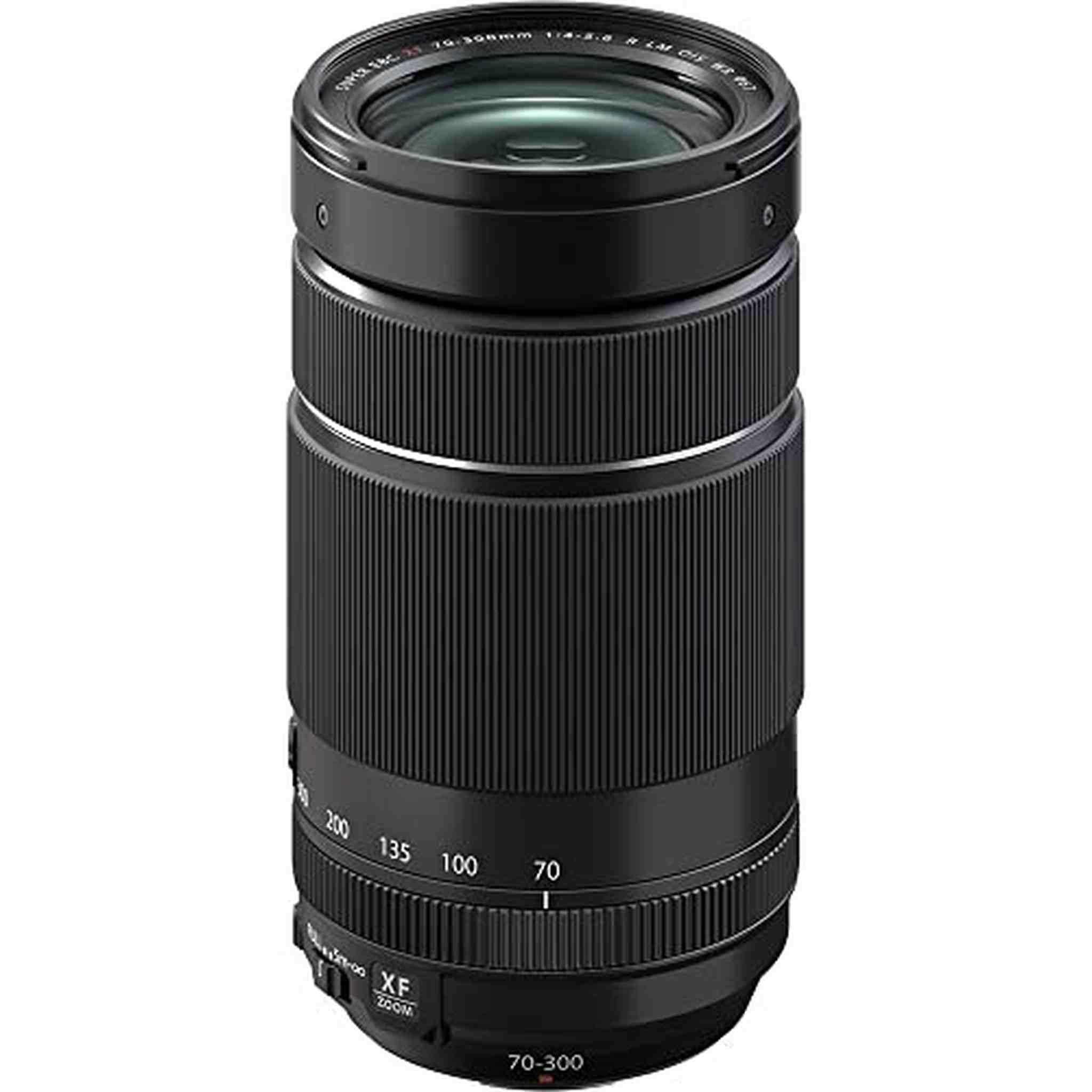 Fujifilm XF 70-300mm f/4-5.6 R LM OIS WR Telephoto Lens + 64GB SD Card Bundle Fujifilm