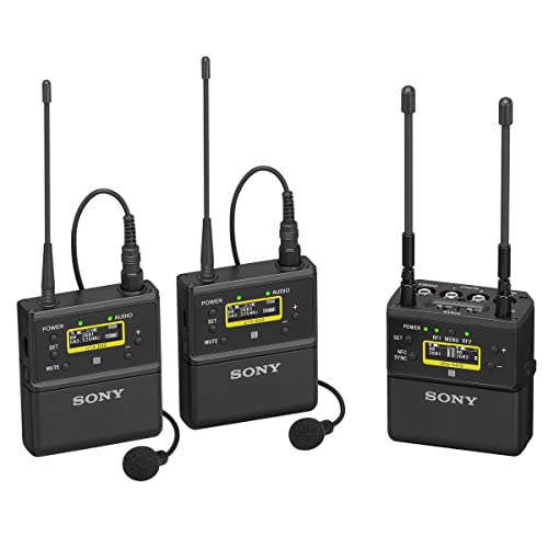 Sony UWP-D, 2 Wireless Microphone System, Black (UWPD27/14)