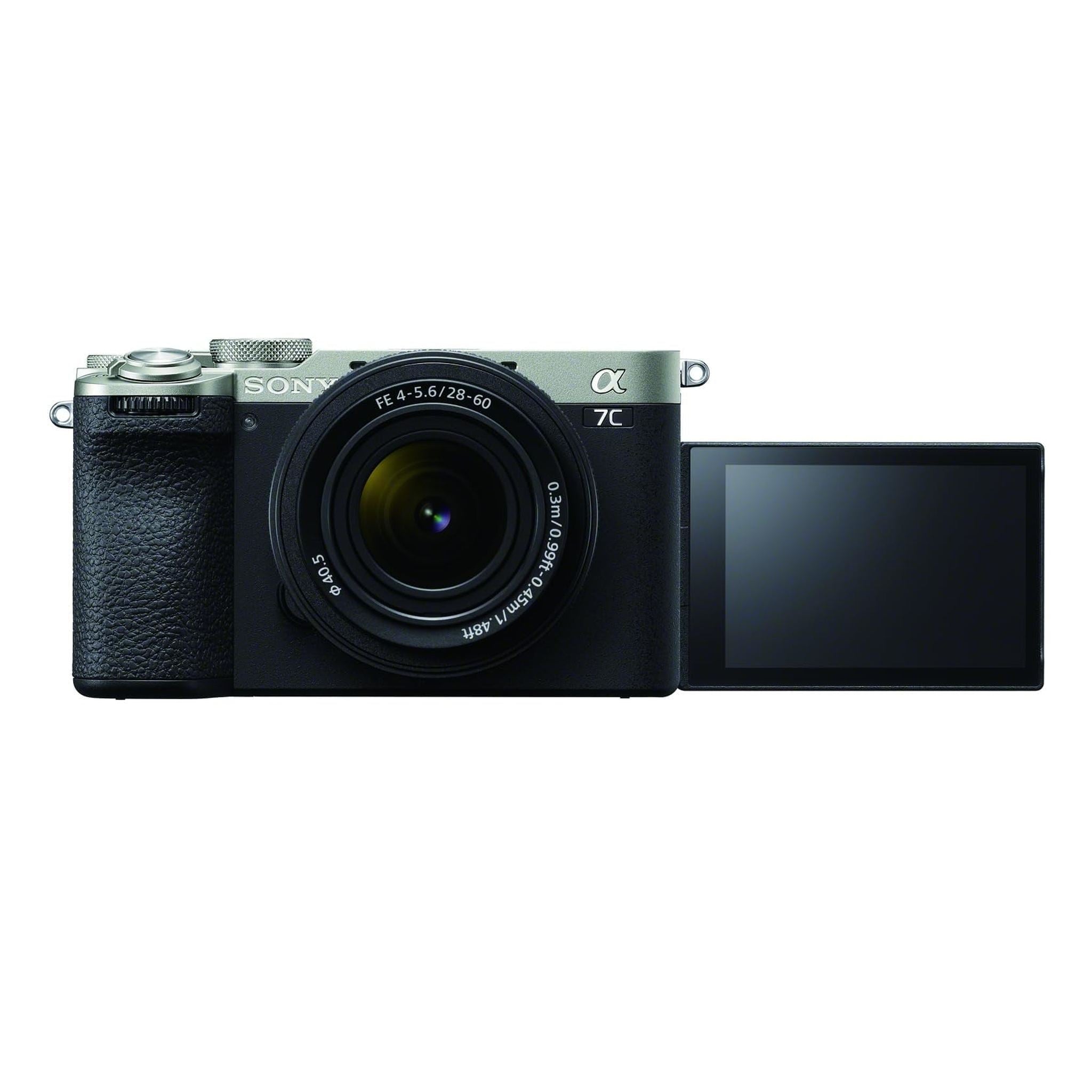 Sony Alpha 7C II Full-Frame Interchangeable Lens Camera Lens Kit - Silver - Reconditioned Sony
