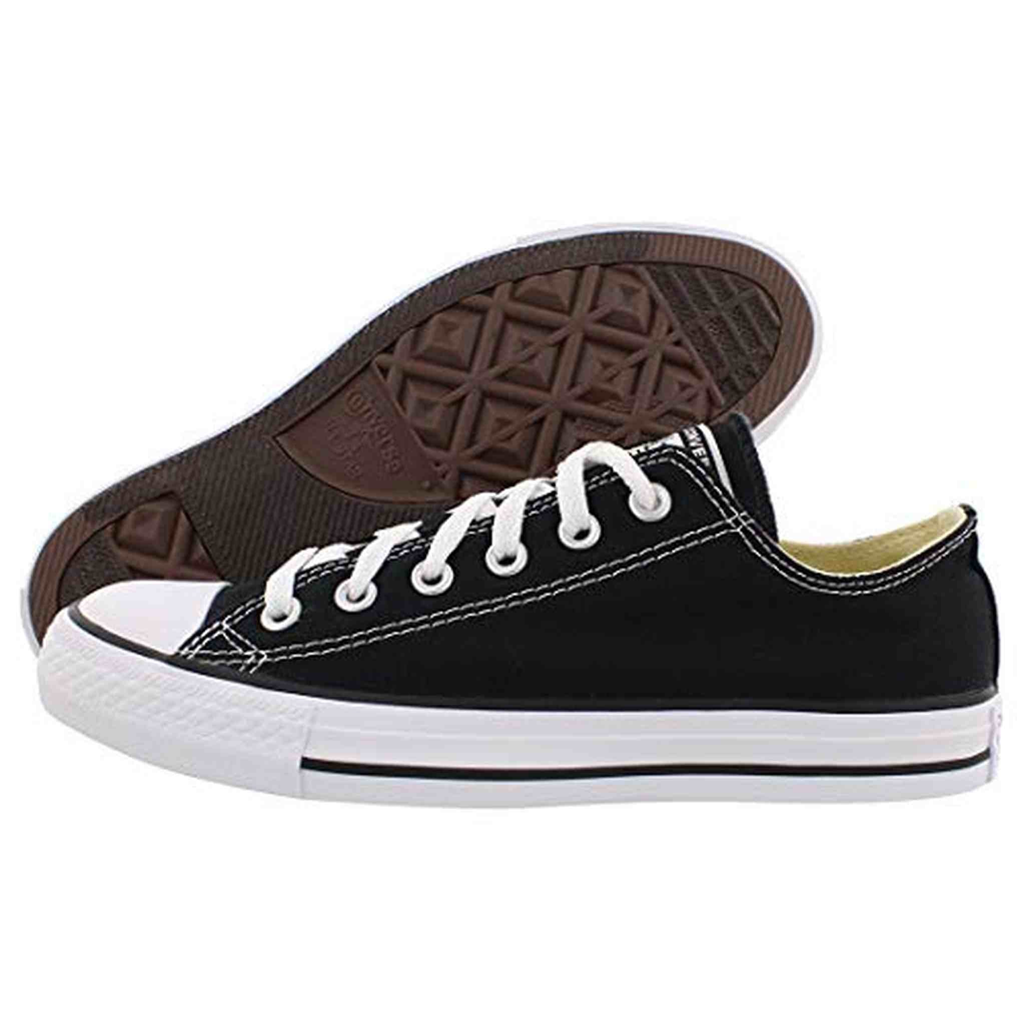 Converse Unisex Chuck Taylor® All Star® Core Hi Monochrome Black Men's 8, Women's 10 Medium