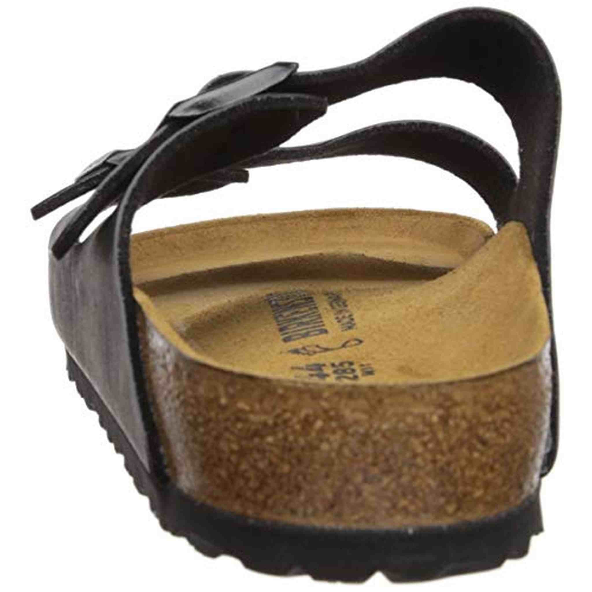 Birkenstock Arizona Unisex Leather Sandal, Black, 37 N EU