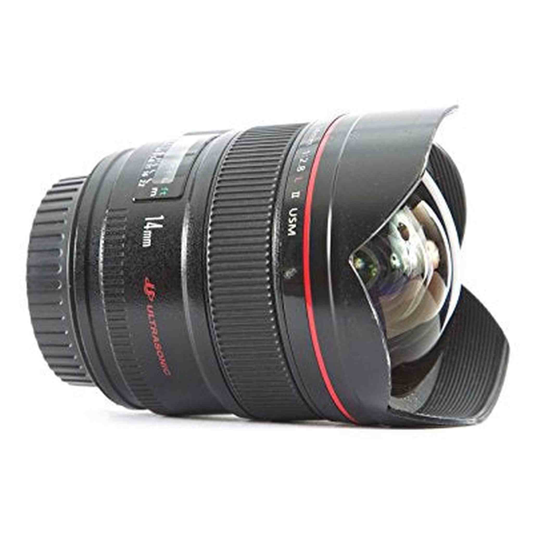 Canon EF 14mm f/2.8L II USM Ultra-Wide Angle Fixed Lens for Canon Digital SLR Cameras Renewed - Reconditioned Canon