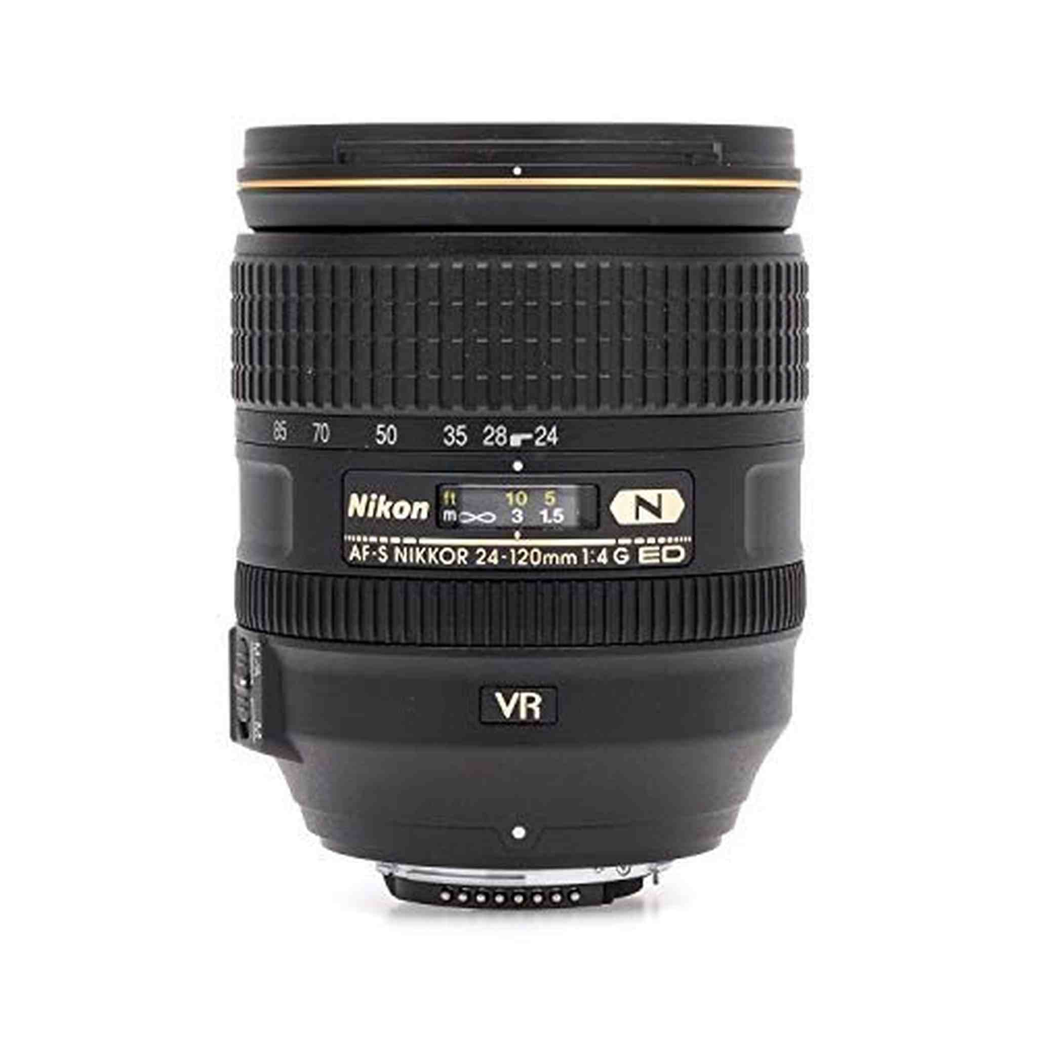 Nikon 2193-IV AF-S fx NIKKOR 24-120mm F/4G ED Vibration Reduction Zoom Lens with Auto Focus for DSLR Cameras Internation Nikon
