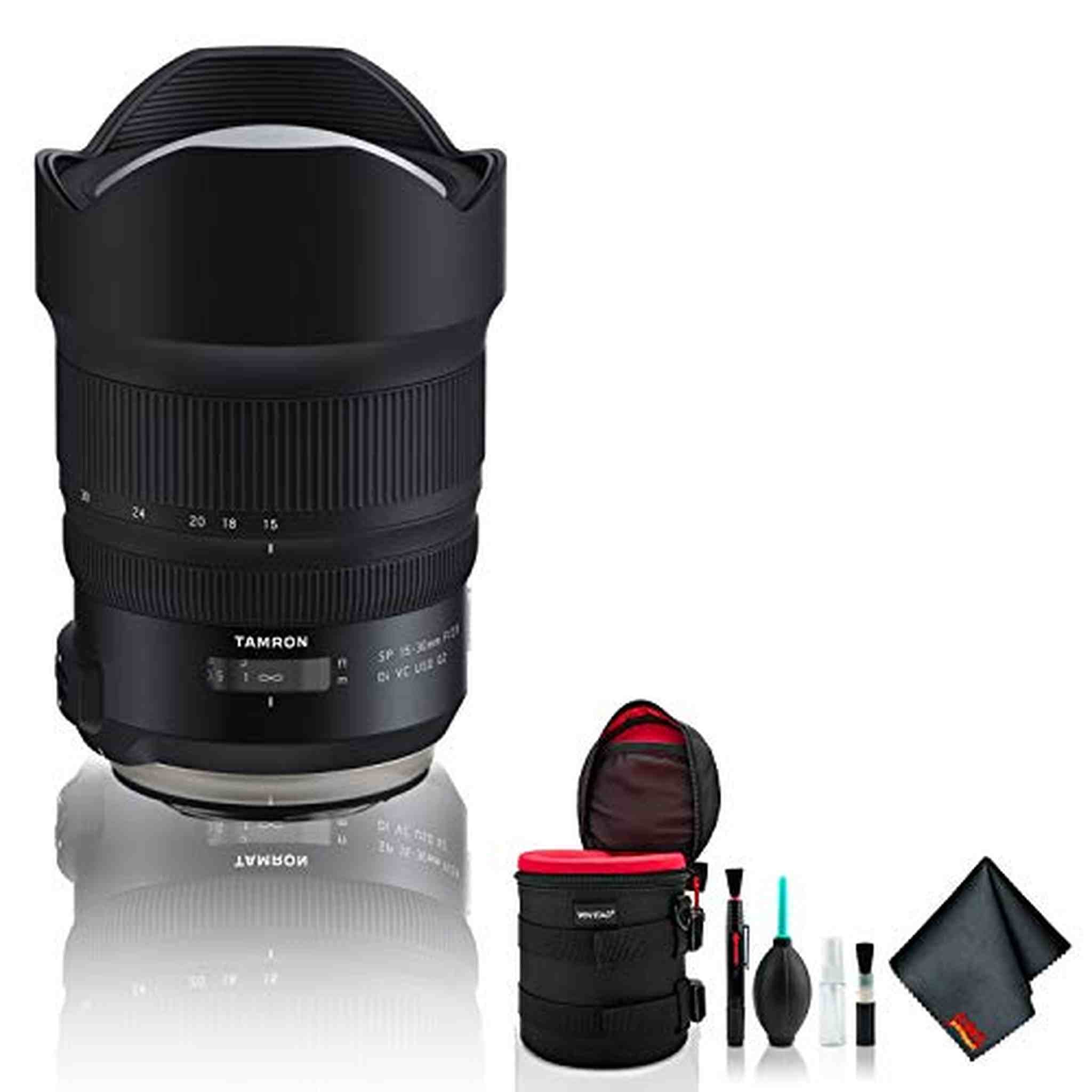 Tamron SP 15-30mm f/2.8 Di VC USD G2 Lens for Nikon F - Deluxe Bundle