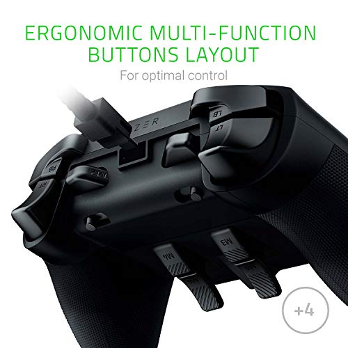 Razer Wolverine Ultimate Officially Licensed Xbox One Controller, Black with 6 Remappable Buttons and Triggers, Interchangeable Thumbsticks and D-Pad