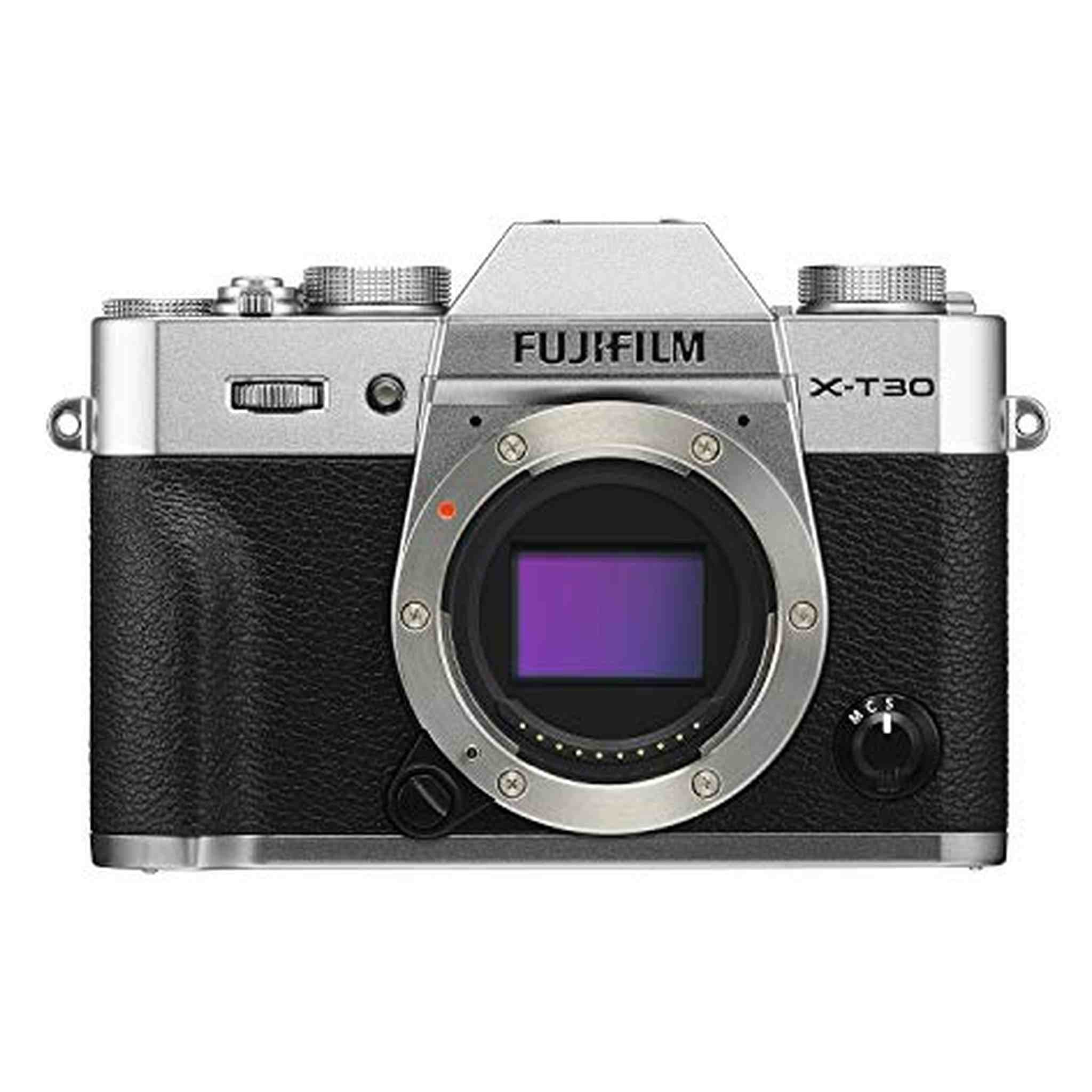 Fujifilm X-T30 Mirrorless Digital Camera - Silver Body Only -