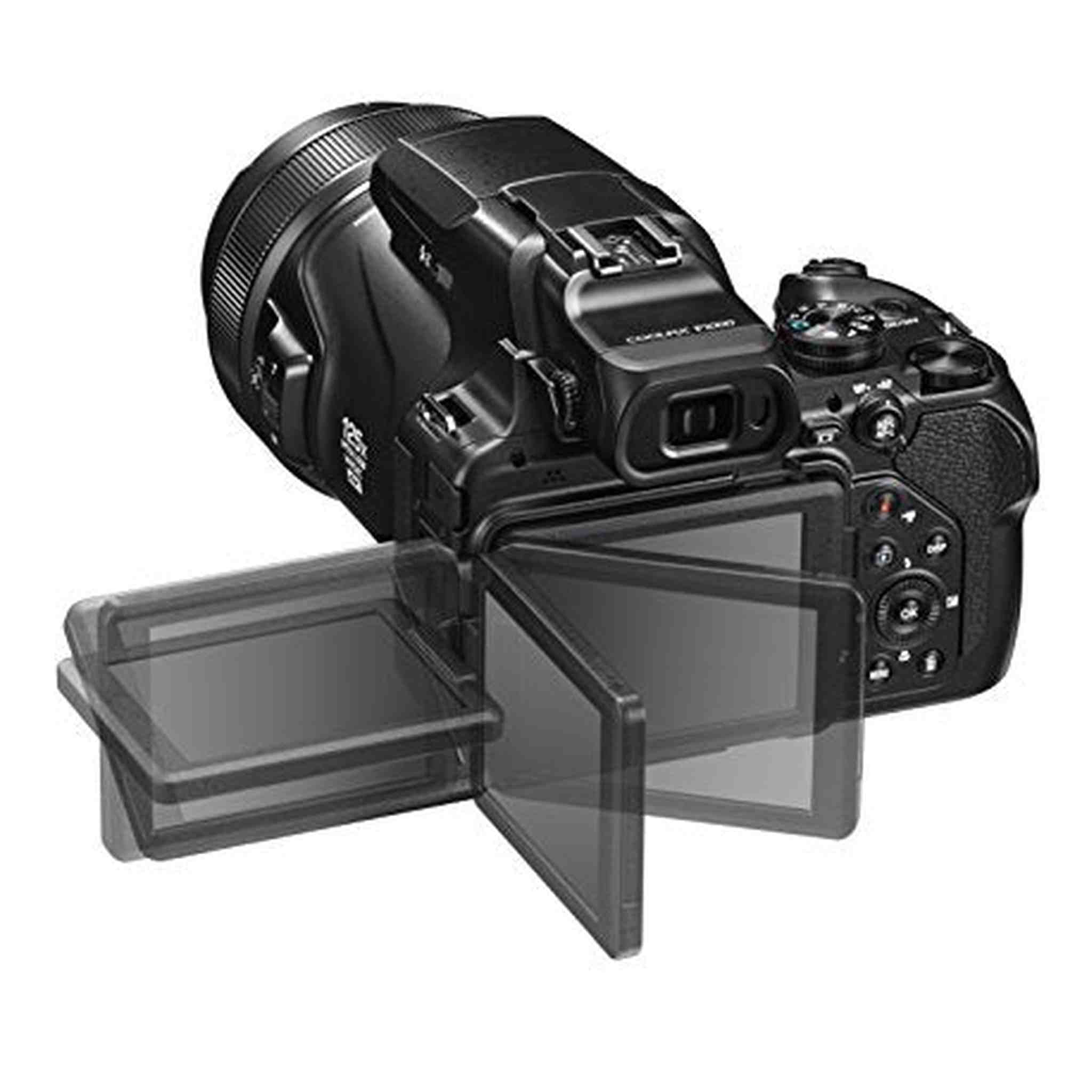 Nikon COOLPIX P1000 16.7 Digital Camera with 3.2" LCD, Black - Refurbished - Used Nikon