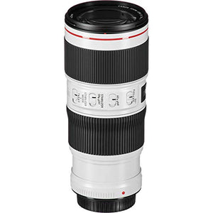 Canon EF 70-200mm f/4L is II USM Lens Bundle w/ 64GB Memory Card + Accessories UV Filter International Model