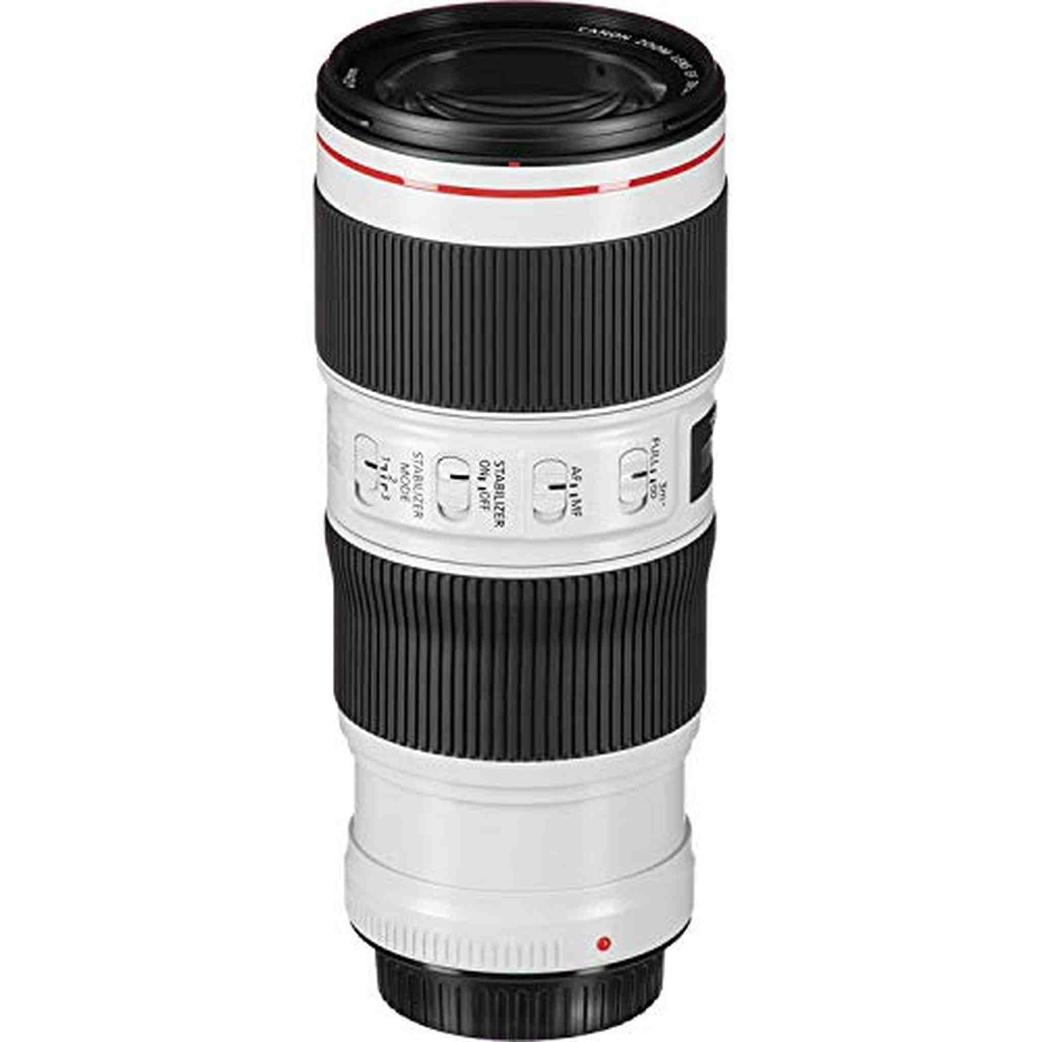 Canon EF 70-200mm f/4L is II USM Lens Bundle w/ 64GB Memory Card + Accessories International Model Canon
