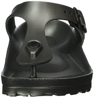 Birkenstock Unisex Gizeh Essentials EVA Sandals, Metallic Anthracite, 39 R EU