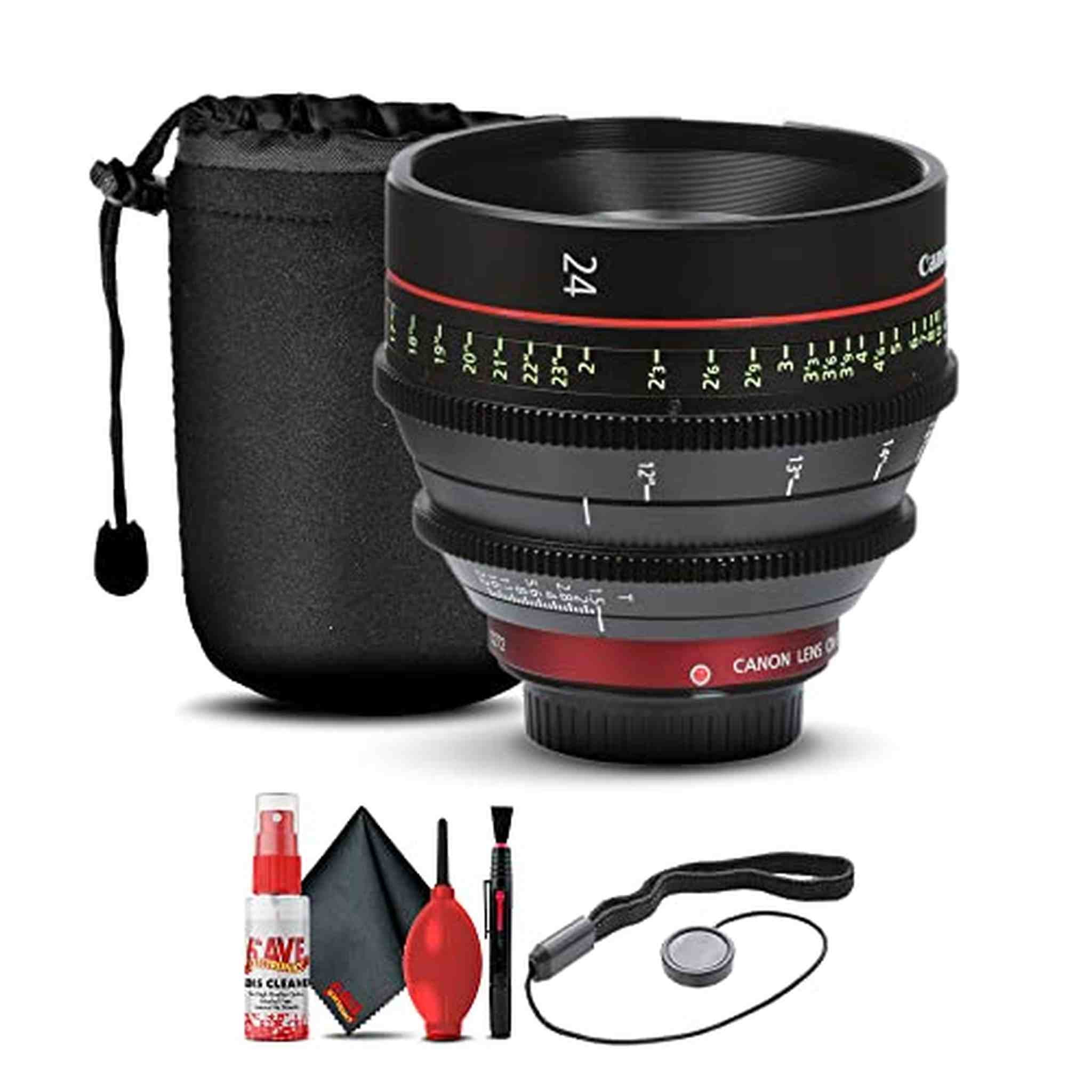 Canon CN-E 24mm T1.5 L F Cinema Prime Lens EF Mount 6569B001 + More - Reconditioned Canon