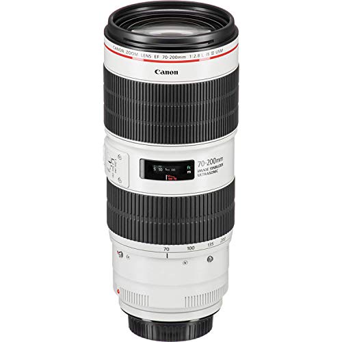Canon EF 70-200mm f/2.8L is III USM Lens (International Model) w/Filter Kit + Lens Case Bundle